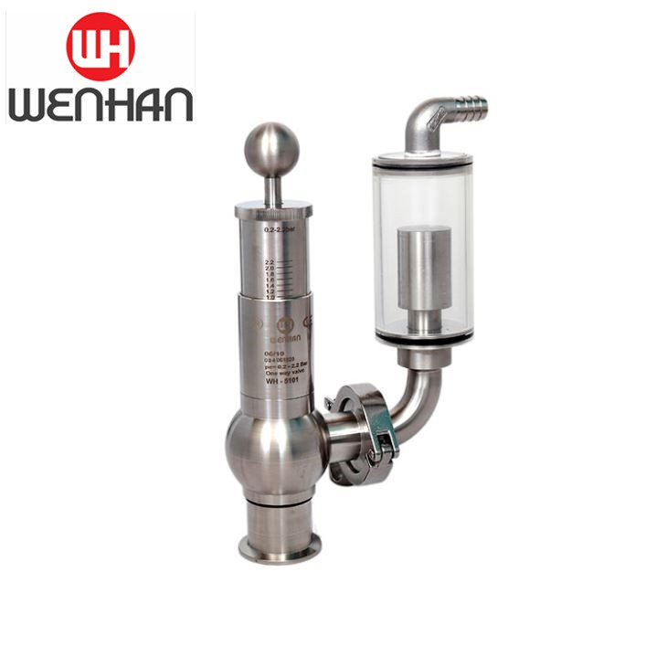 Safety Regulating Exhaust Valves With Glass Cover