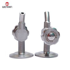 Male Outlet Sanitary Grade Sampling Valve