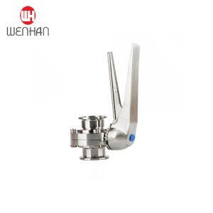 Butterfly Valve With Stainless Steel Handle