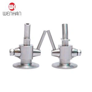 Stainless Steel Tri-clamp Sample Cock Valve For Beer 1/2inch