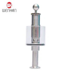 Straight Pipe Gas Pressure Reducing Exhaust Spunding Valve