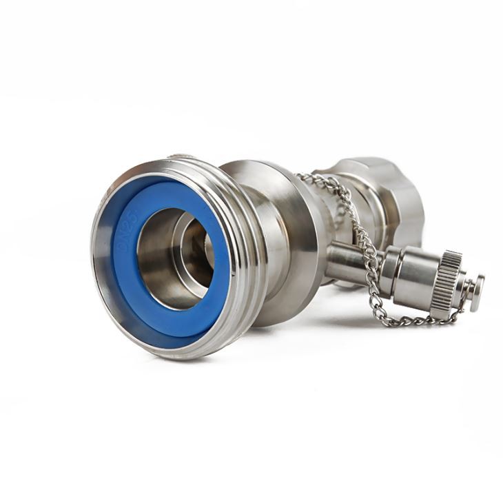 stainless steel sanitary sample valve