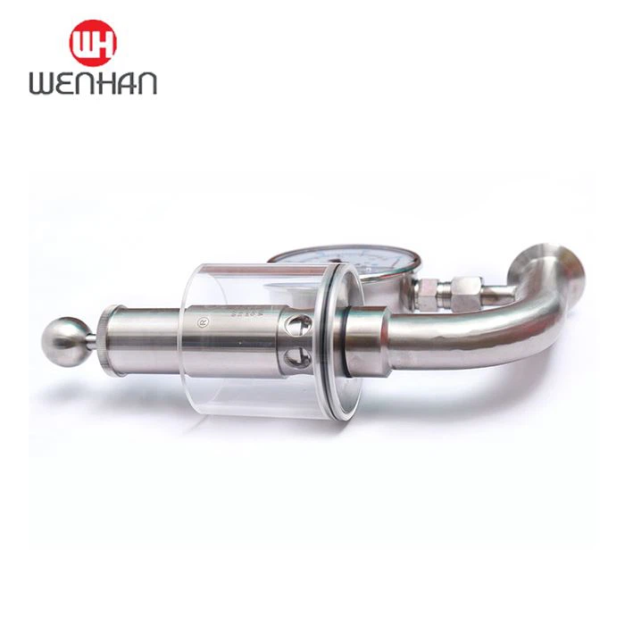  Straight Pipe Gas Pressure Reducing Exhaust Spunding Valve